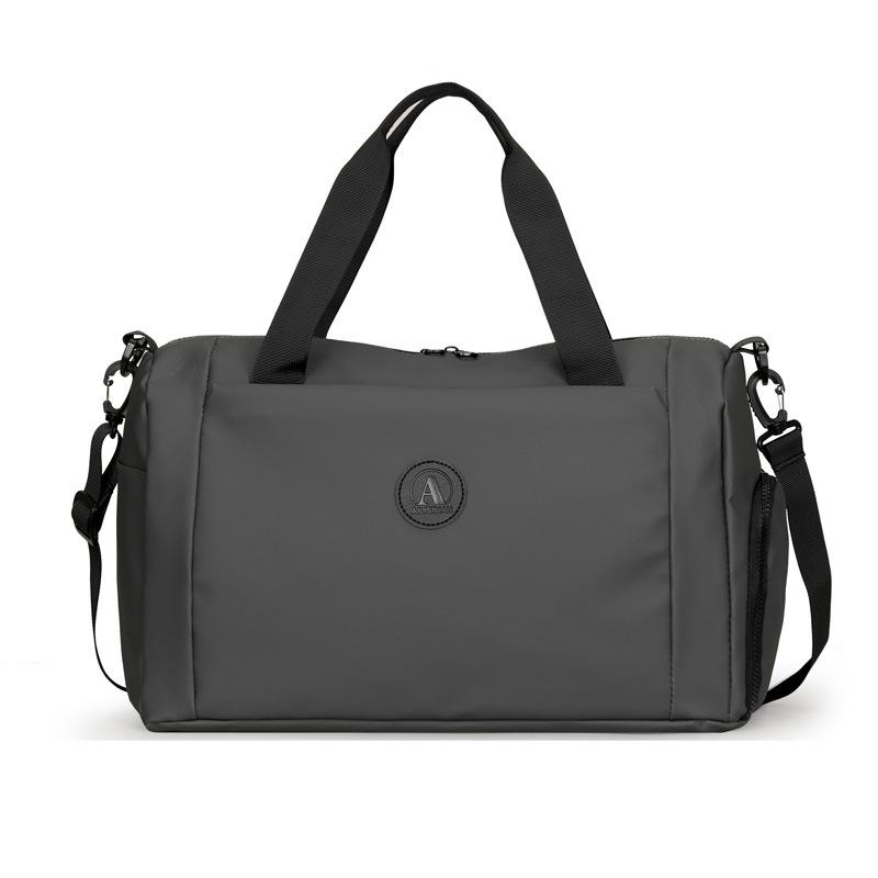 Large capacity travel bag can be set with tie rod independent shoe space multi-functional luggage training fitness yoga boarding bag