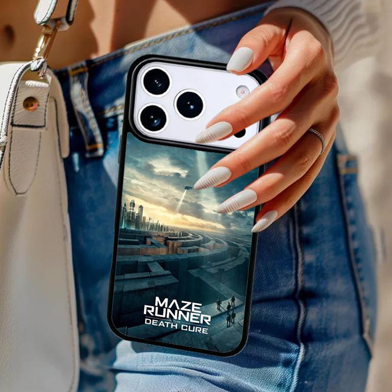 Coque de téléphone Maze Runner S Pour iPhone 17 Air 14 15 13 12 Max Coque Pour Apple 16e 11 Pro Max Plus Coque