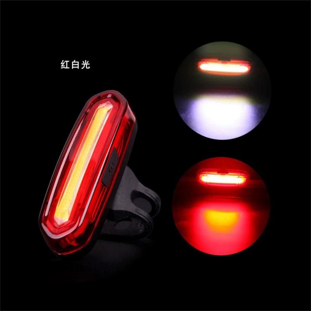 USB Rechargeable Bike Taillight – LED  Light for Mountain & Road Bikes, Night Cycling Safety Equipment Accessories