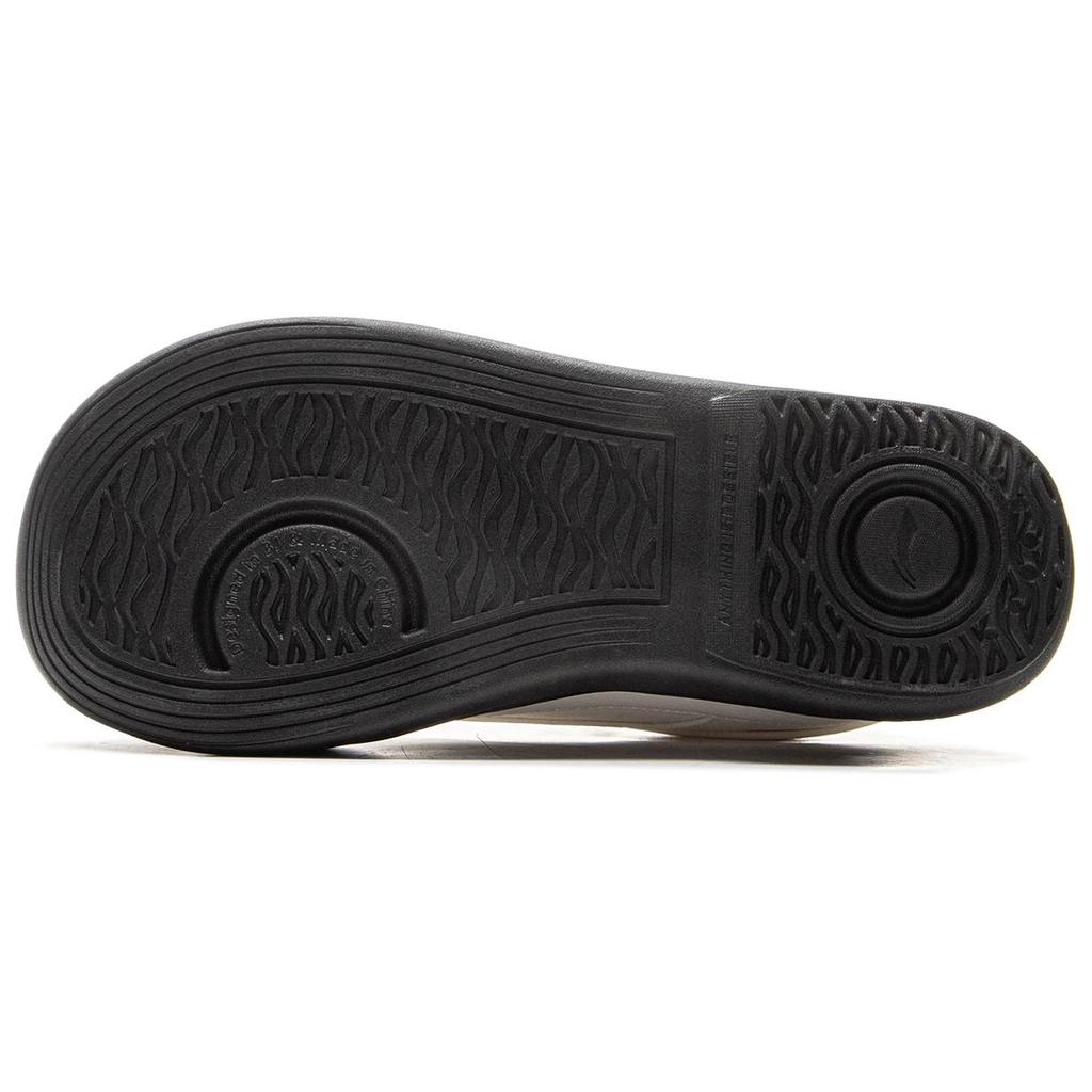 Li Ning Honey Thick Sole Platform Sneakers Classic Comfortable Trendy Non-Slip Wear-Resistant Low-Top Women Sneakers White Black AGCV096-2