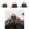 Fashionable Vintage Quilted Pu Leather Handheld Bag For Women Winter Street Style