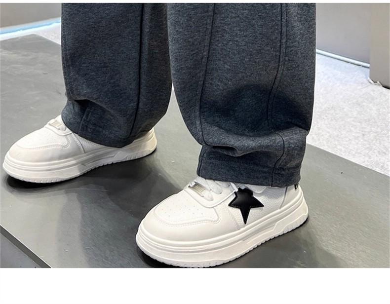 Jungen Fleece-gefütterte Sporthosen 2025 - Winterstil für mittlere und große Kinder