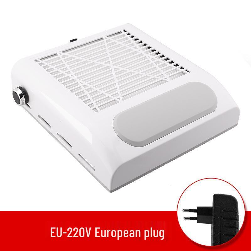 Japanese-Style Nail Vacuum Cleaner with Adjustable Speed, 80W, Includes Filter and Hand Pad