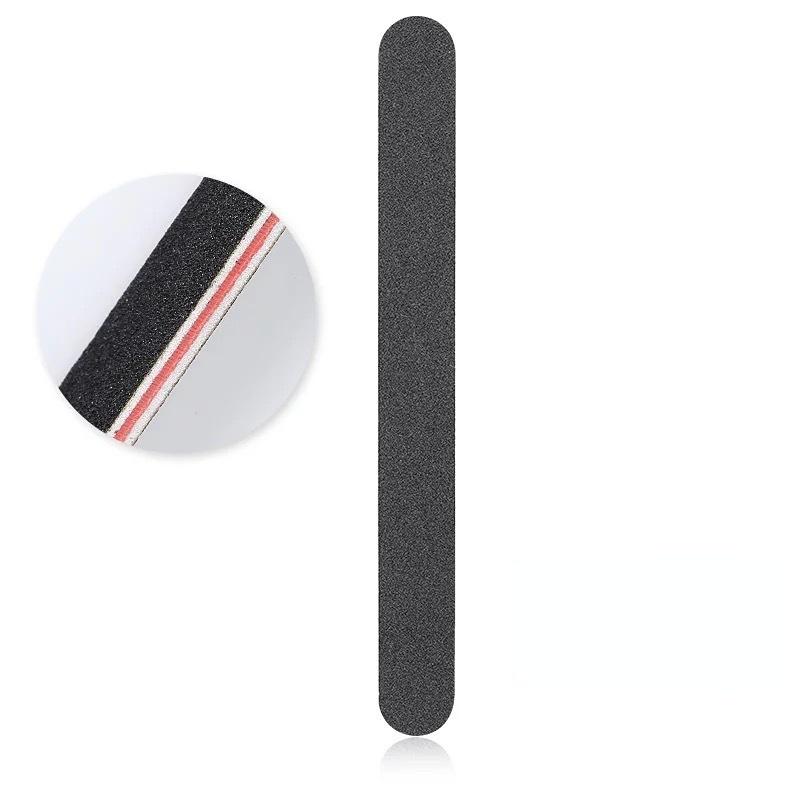 10 Pcs Sanding Nail File Nail Art Buffer Salon Glitter Tools Sandpaper