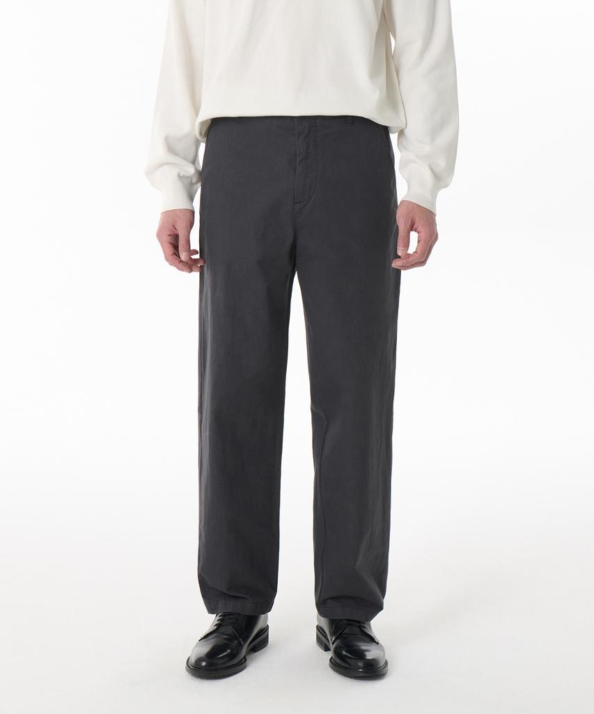 MUSINSA STANDARD [City Workers] Cn Garment Dyed Pants [Gray]