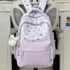 Schoolbag Junior High School High School Student Schoolbag Cute Bow Kitten Backpack College Style High Value Small Fresh Backpack