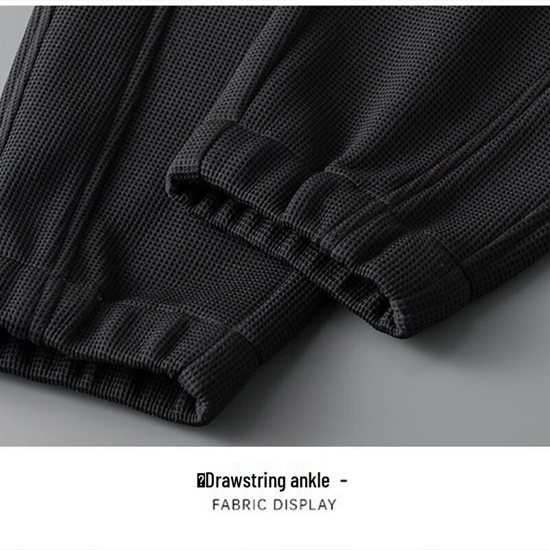 Playboy Men's Breathable Slim Fit Tapered Casual Pants