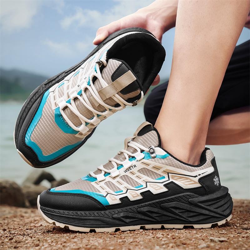 New Men's Shoes Outdoor Hiking Casual Shoes Men's Travel Sports Running Shoes Dad Shoes