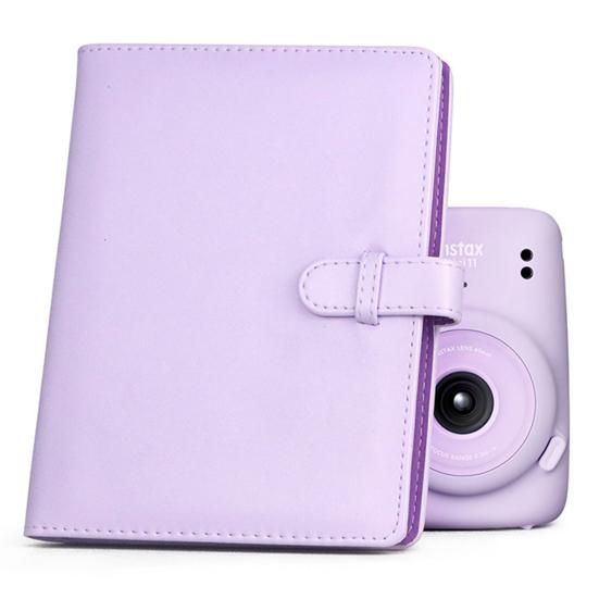 Photo Album Large Capacity Souvenir Vintage 128 Pockets Picture Album for FujiFilm-Instax Mini11/70/80/9/KT/25/90/7S