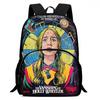 Stranger Things Schülerrucksack Oxford-Stoff Mit Atmungsaktivem Design Für Den Schulgebrauch
