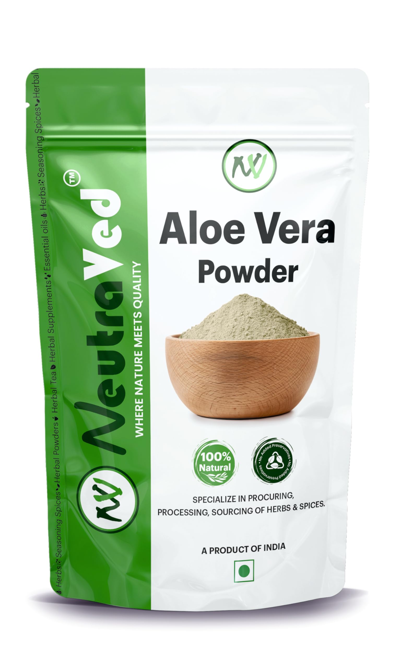 Neutraved Organic Aloe Vera Powder For