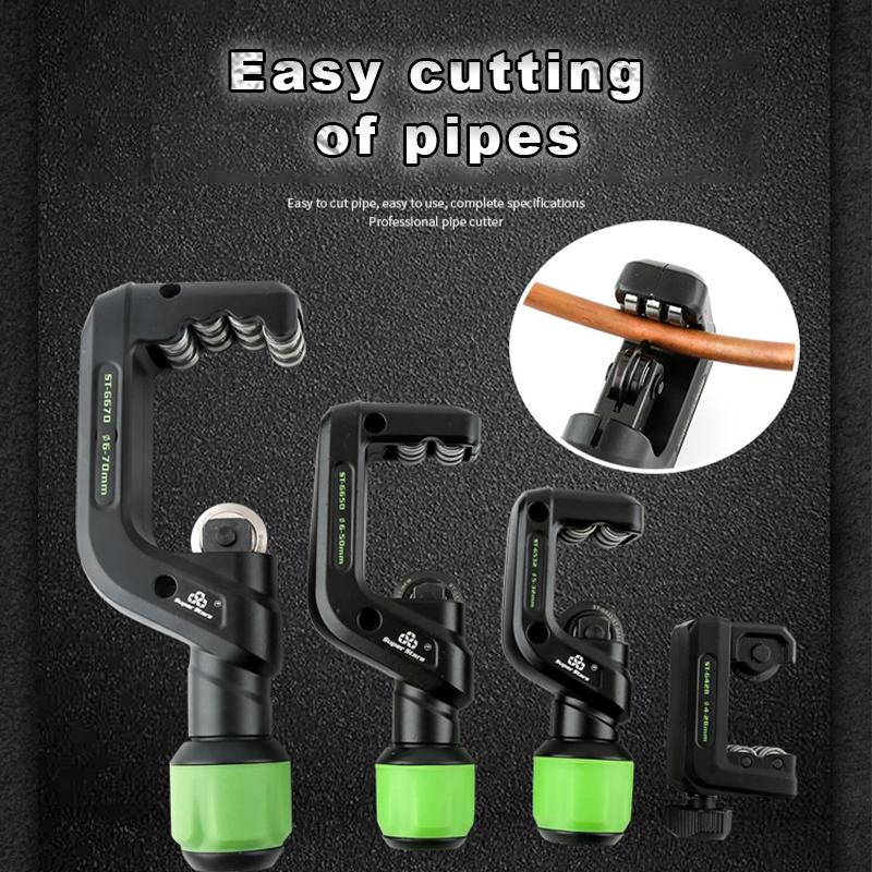 Tube Cutter,Manual Knob Tube Cutter Ball Bearing Cutting Tool for Aluminum Tube for Thinwalled Pipes Such As PPR Pipes Hand Tool