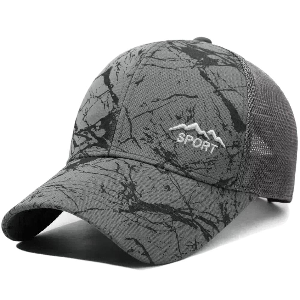 New Style Unisex Camouflage Mesh Baseball Cap Breathable Summer Hat Caps Outdoor Sun Protection Hiking Fishing Trucker Hats