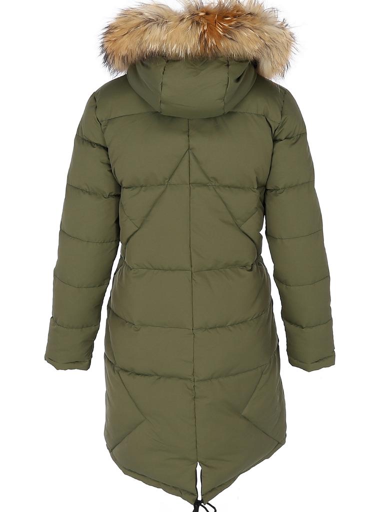 WOMEN' REVERSIBLE PARKA WITH HOOD
