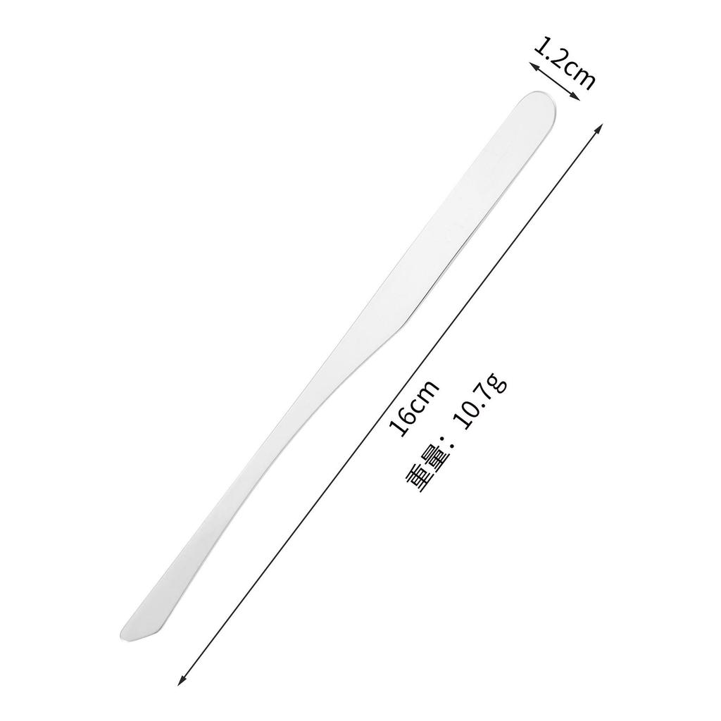 Stainless Steel Nail Art Palette & Spatula Set