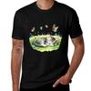 Cute Spring Cat Sublimation TShirt Cotton T Shirts High Quality TShirt