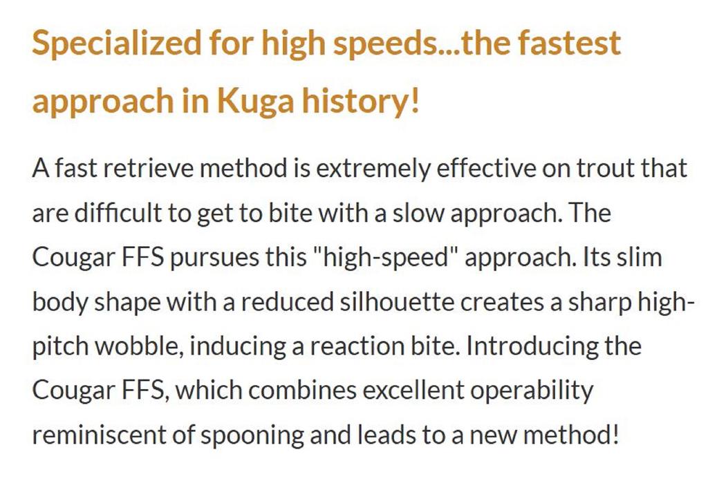 Valkein Kuga FFS 28mm 1.8 grams Sinking Lure M195 (2865)