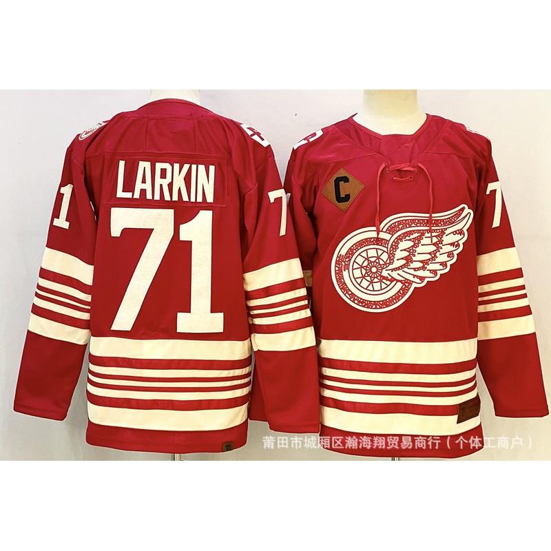 Herren Detroit Red Wings Eishockey Trikot 88 13 53 23 91 Gestickt Fanartikel Wintersport Spiel im Freien