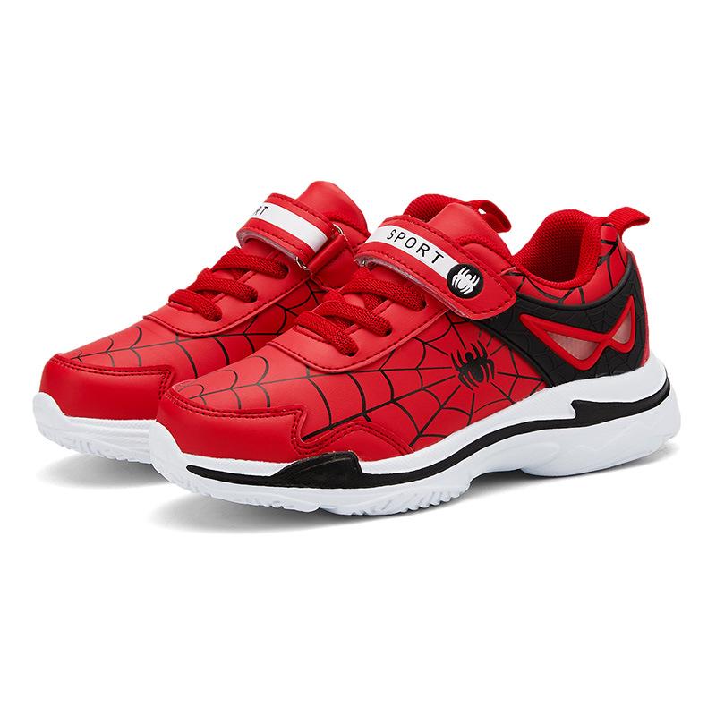 Spider-Man Boys' Sports Shoes - Spring/Autumn 2025 Collection for Primary School Medium and Large Sizes