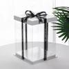 Transparent Cake Packaging Boxes with Lids