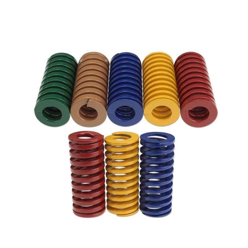 10PCS OD 20mm Compression Spring Loading Die Mold Spring ID 10.1/10.2/10.5/11.1/mm Length 15-300mm Yellow/Blue/Red/Green/Brown