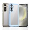 For Samsung Galaxy S25 Case Luxury Silicone Bumper TPU Transparent Cover Samsung S25 Plus Shockproof Protector Case S25 Cover