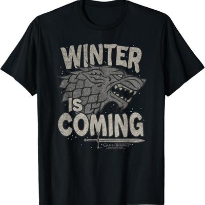 Game of Thrones Winter Is Coming T-Shirt