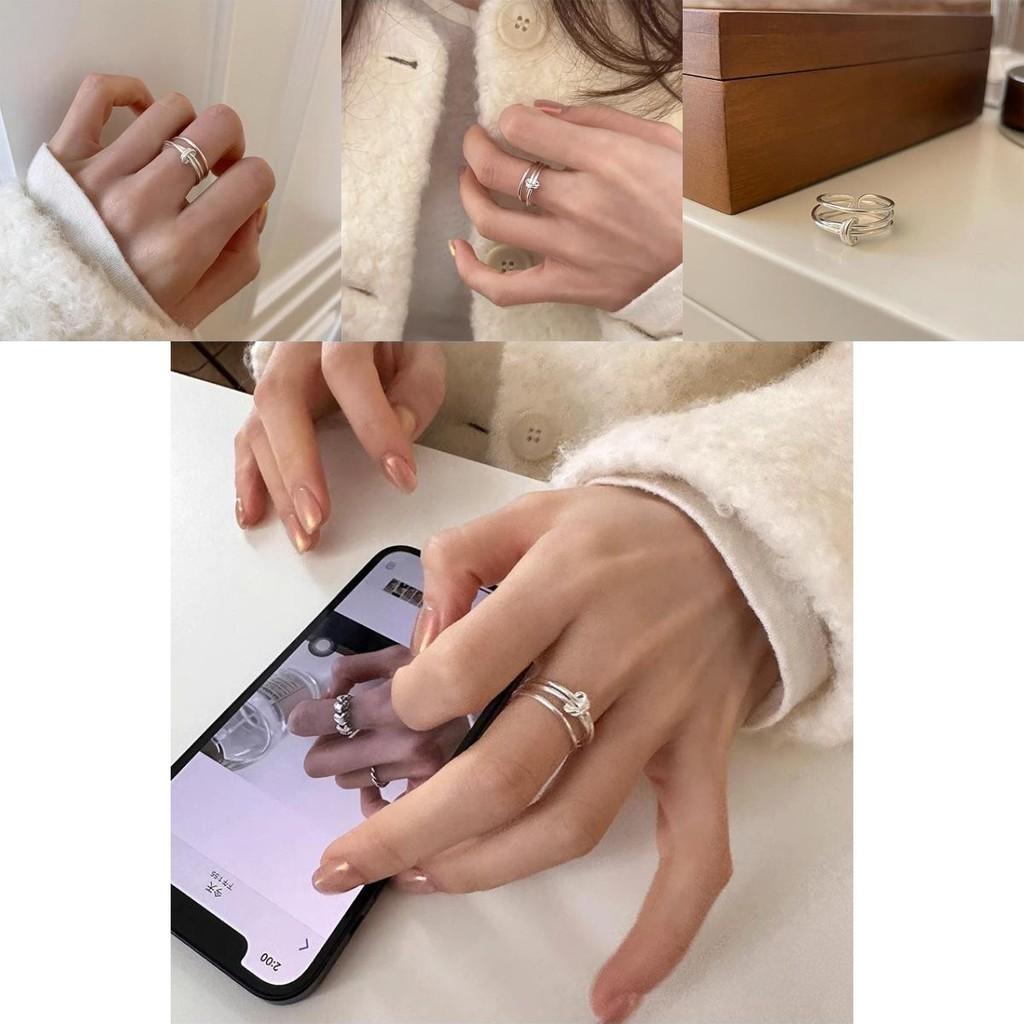 Trendy Minimalist Ring For Women Featuring Adjustable Fit And Unique Geometric Style