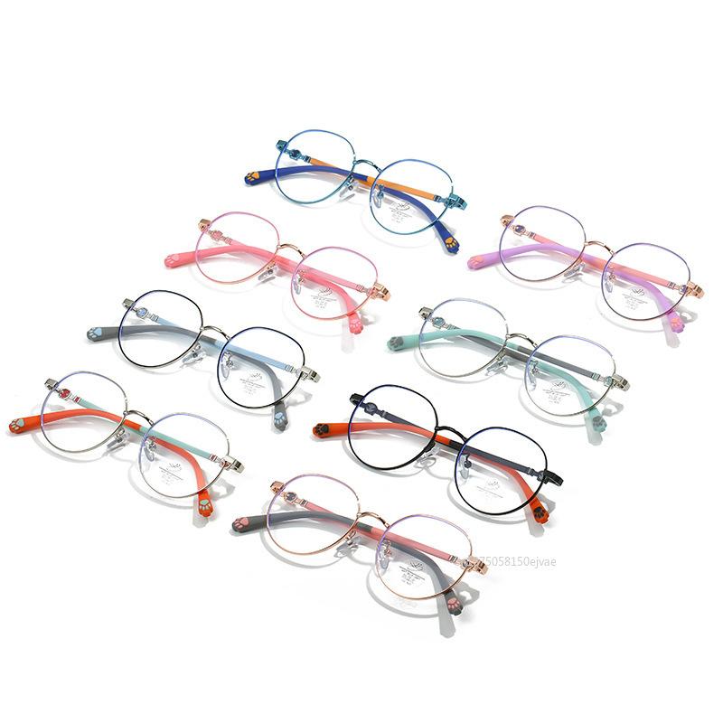 Anti-Blue Light Kids Glasses Children Boys Girls Ultra Light Frame Comfortable Eyeglasses Computer Eye Protection Eyeglasses