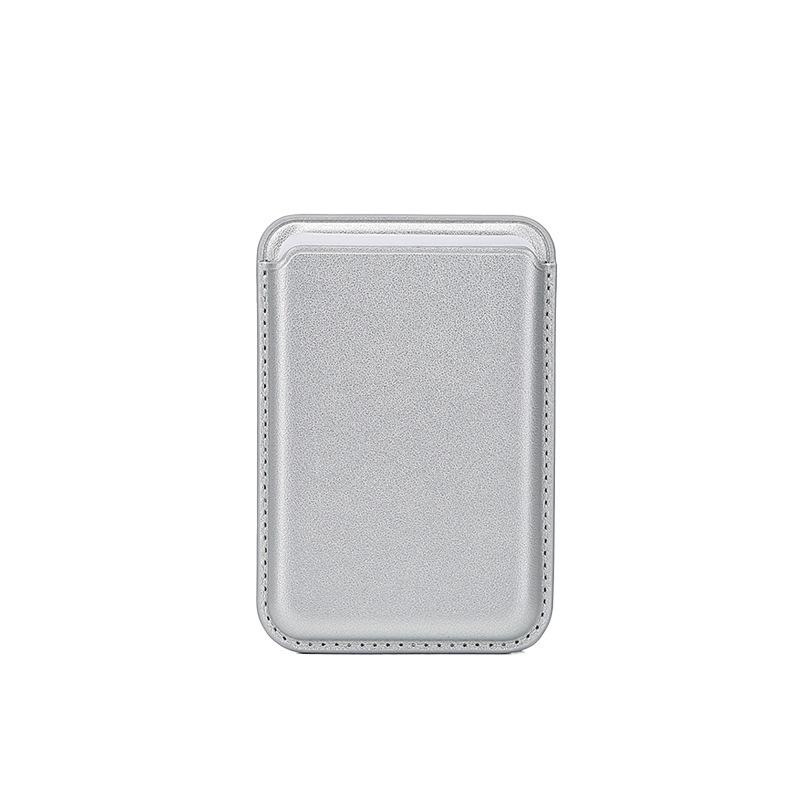 Pu Leather Magsafe Card Bag, Strong Magnetic Application, Apple 16Pro Mobile Phone Case Card Bag, iPhone17 Magnetic Card Case.
