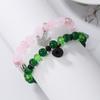 Elphaba Glinda Friendship Matching Bracelet Witch Rhinestone Crown Bestfriend Couples Fans Party Dress Accessories