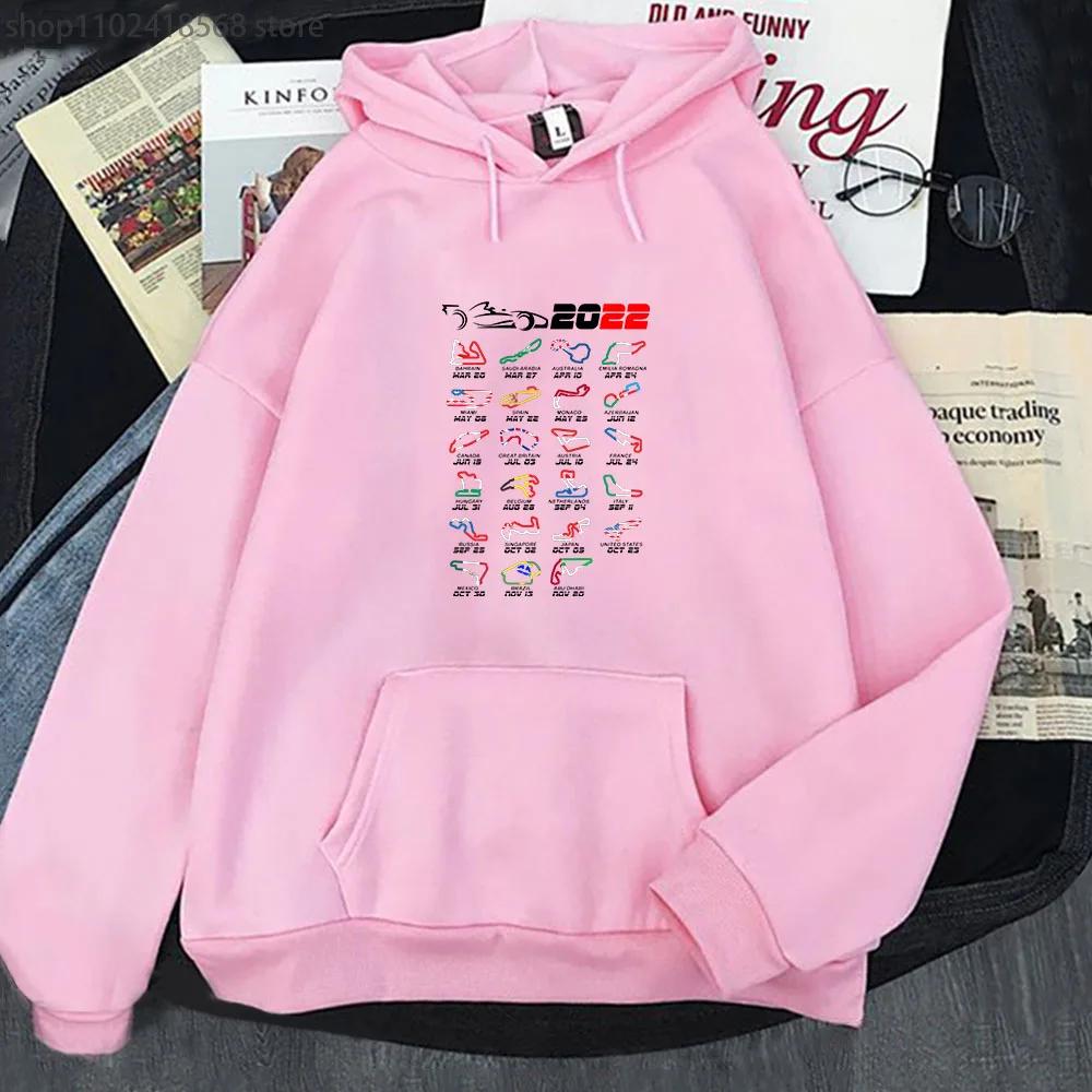 Cartoon Cars Graphic Hoodie F1 T-sweatshirt Women Long Sleeve Pullovers Y2k Clothes Games Cartoon Men Clothing