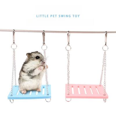 Kleine Tiernest-Schaukel-Hängematte liefert kleine Haustier-Papagei-Plattform-Hängebrücke Hamsterspielzeug