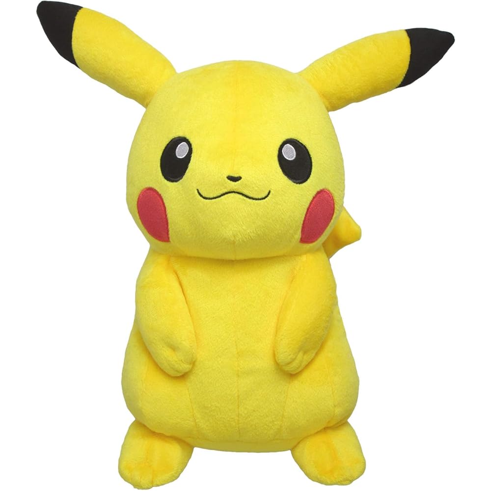 Sanei Boeki Pocket Monster All Star Collection Pikachu Plush Toy 31cm W2517.5cm Pokmon