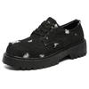 Z original niche destruction Fengdebi shoes new personalized casual shoes platform big head leather shoes