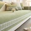The New Chenille Four Seasons Can Be Used In Simple Solid Color, With Seat Cushions, Armrests, Backrests, Sofa Covers, Towel Cloth