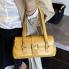 British Retro Locomotive Bag Women's Underarm Bag 2025 New Fashion Niche Shoulder Bag Underarm Commuter Bag