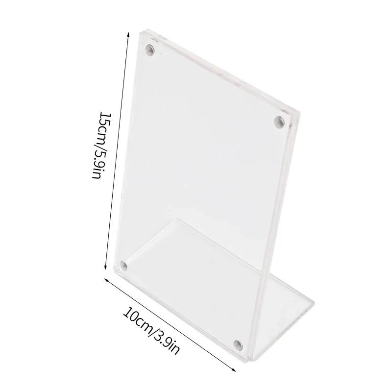 Acrylic Photo Frame Transparent Photocard Stand Picture Frame for Pictures Photocard Display Stand Room Decor Marco De Fotos