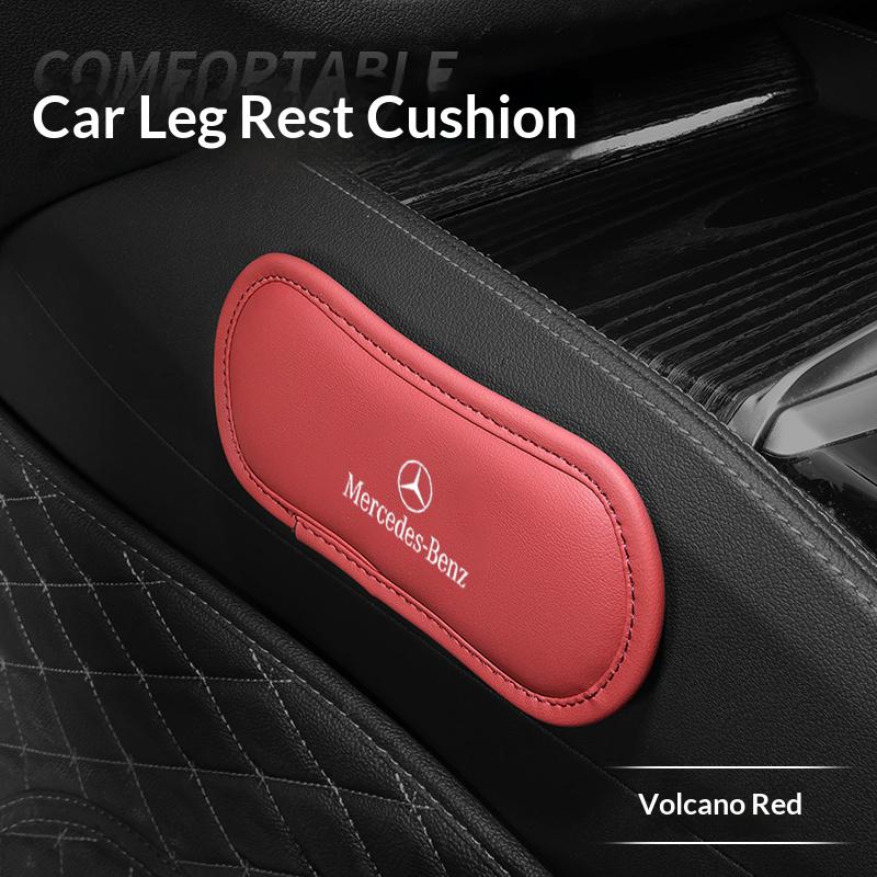 

Leather car knee pads car center console leg pads for Mercedes Benz AMG C E S GLE CLC class W204 W203 W205 W124 W221 W213 W212 красный
