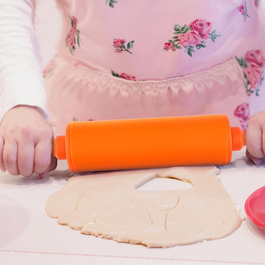 STOBOK 3pcs Children's Handmade Clay Stick DIY Rolling Pin Smart Dough Tools Kit Extruder Tools (Random Color)