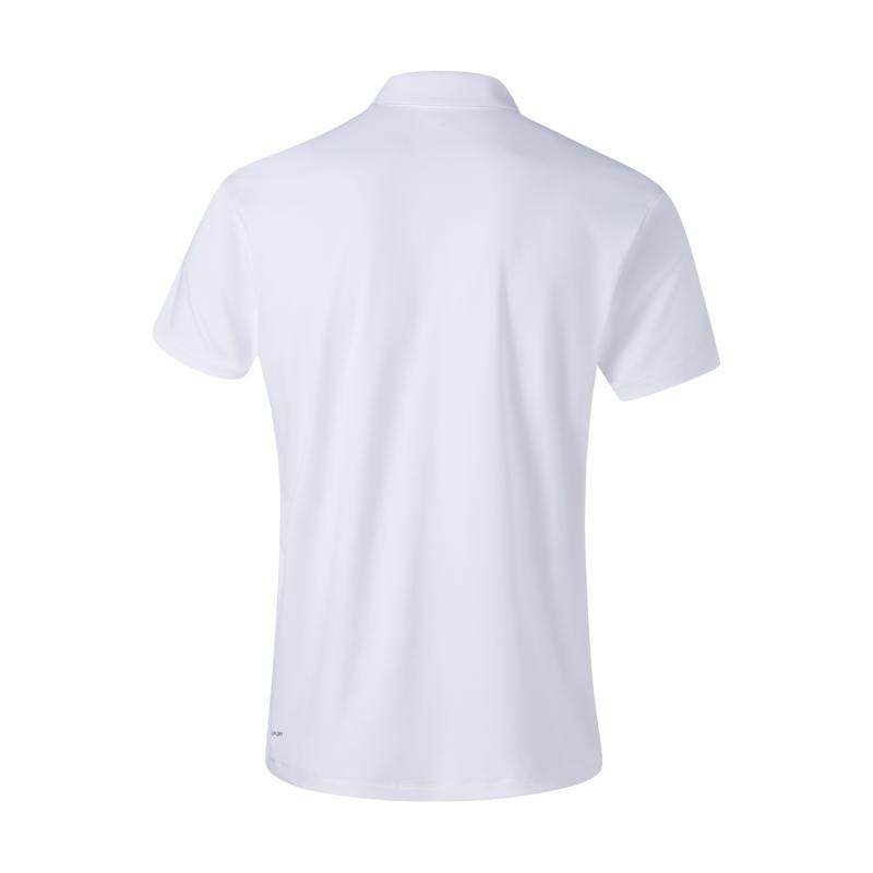 Li Ning Fashion Versatile Short Sleeve Polo Shirt Men tops White APLW885-1