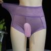 Lingerie Mens Underwear Mesh Panties Polyester Regular