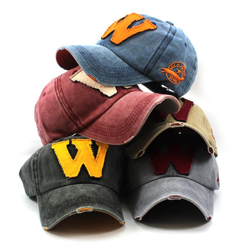 Yeni Moda Beyzbol Kapaklar Erkek Kadın Snapback Kış Şapka Yıkanmış Pamuk Hip Hop Şapka Açık Sonbahar Yaz Rahat Vintage baba şapkası