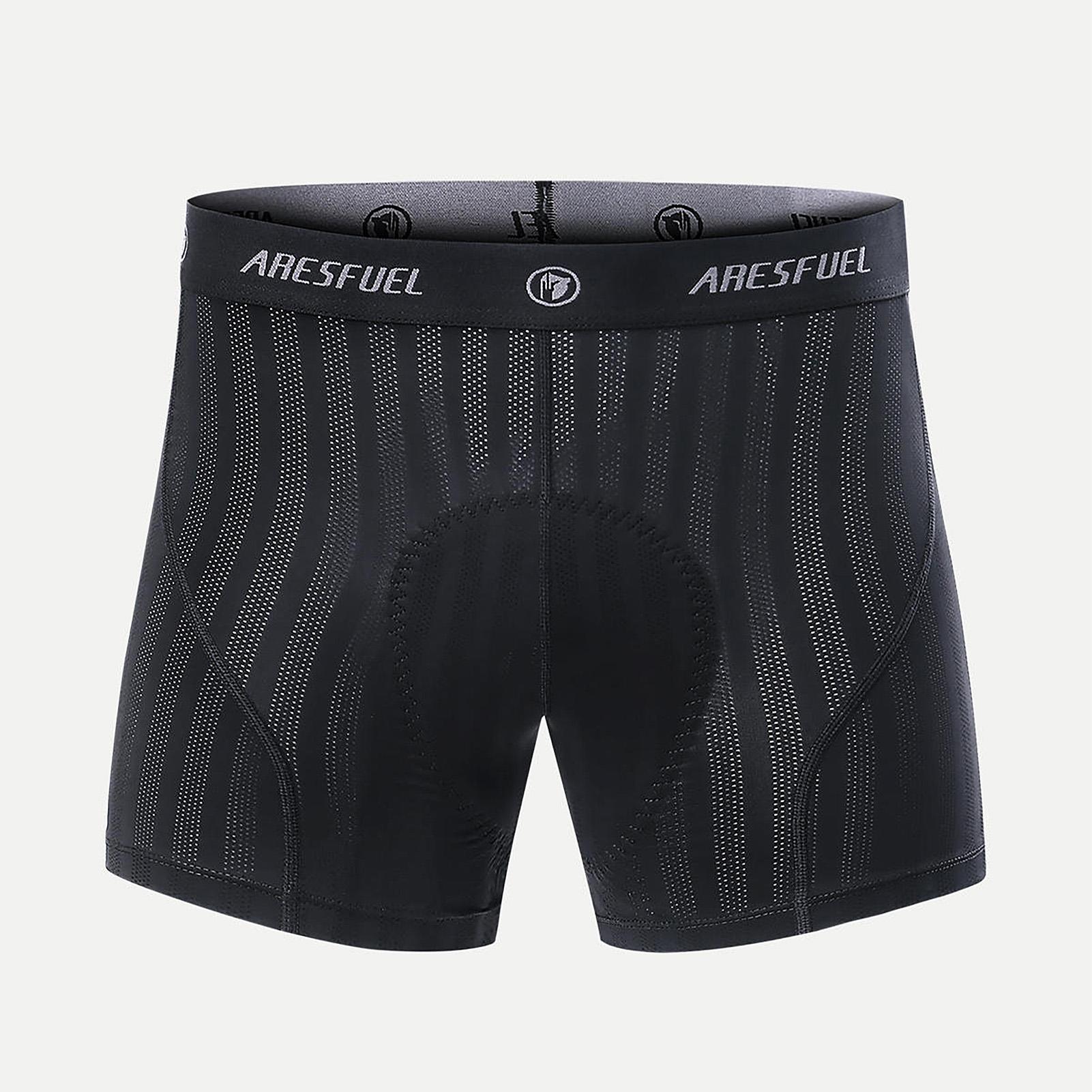 

Мужские велосипедные шорты с мягкой подкладкой. Дышащие, быстросохнущие, эластичные, удобные для дорог на дальние расстояния и M чёрный