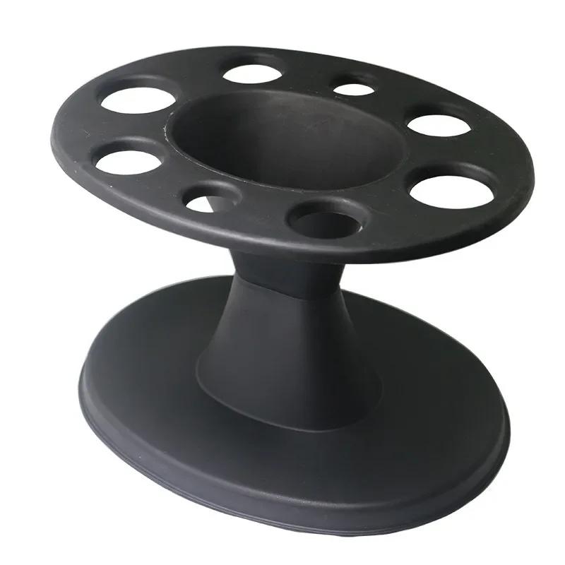 1Pcs Salon Barber Comb PP Storage Stand For Hairdressing Combs Brushes Scissors Iron Roll Organizer Rack Hair Styling Holder