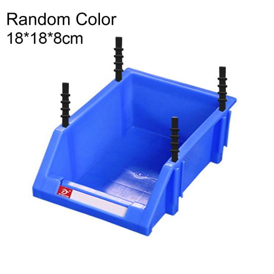 Stackable Plastic Small Parts Container Box Shelf Screw Storage Bin Organizer