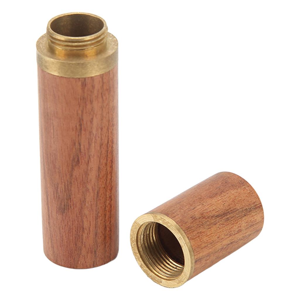 3 Pcs Needle Pocket Box Sandalwood Material Easy Cleaning Portable Compact Convenient Practical Needle Storage Tool