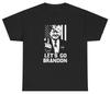 Lets Go Brandon Unisex T-Shirt Sarcastic Trump Middle Finger Political Meme Humor Tee