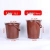Round Tea Dregs Bucket with Accessories