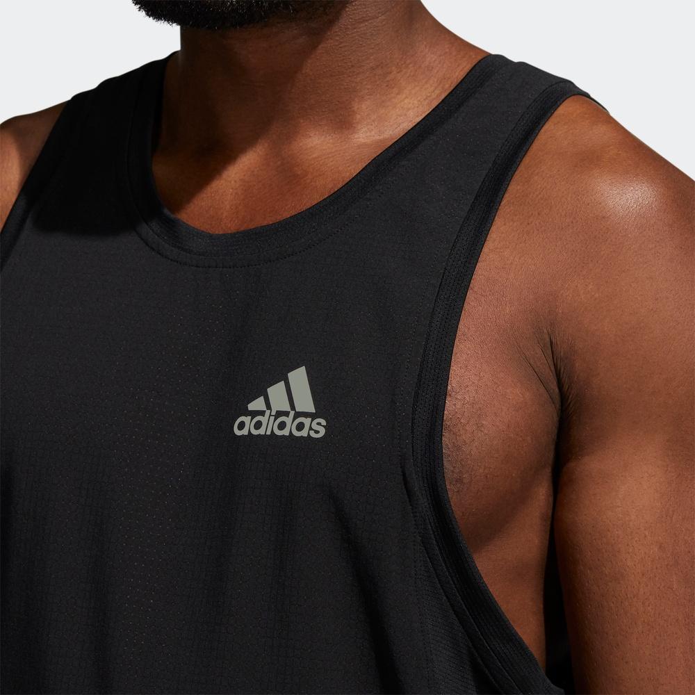 New Adidas Tank Tops Men Black GT8269